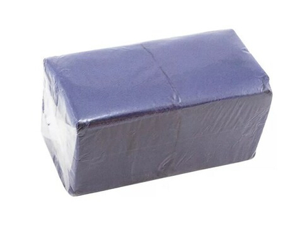 Салфетки БигПак 24х24 синий 1-сл. 400 шт.