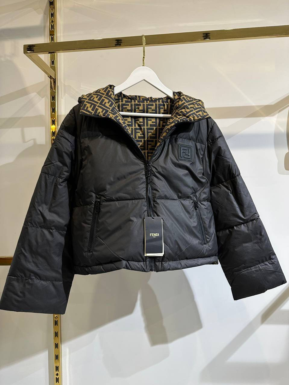 Двусторонний пуховик Fendi