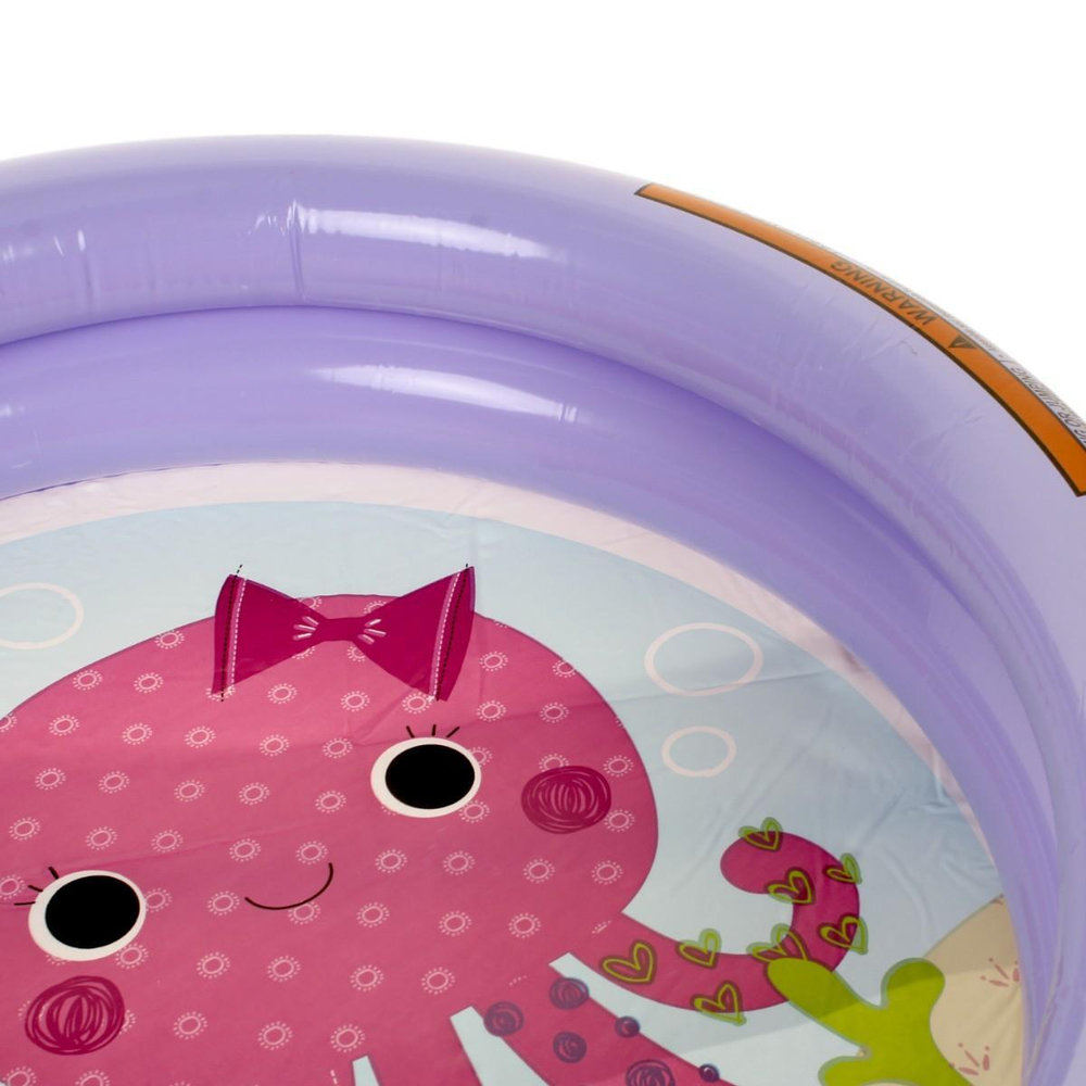 Бассейн надувной "Морские обитатели" 61*15см, цв. фиолетовый 533013 (Intex)