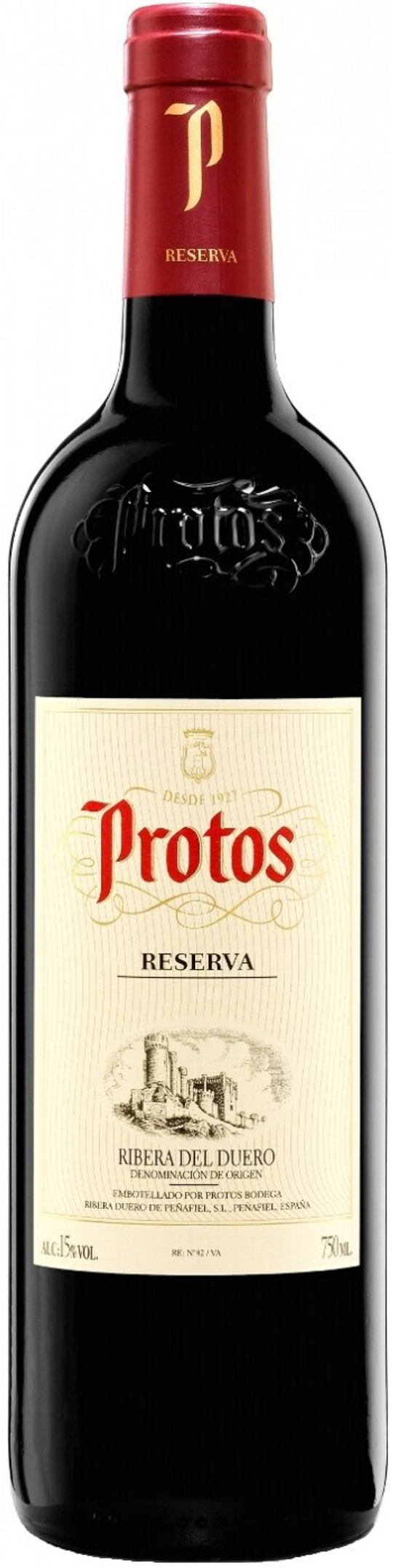 Вино Protos Reserva, 0,75 л.