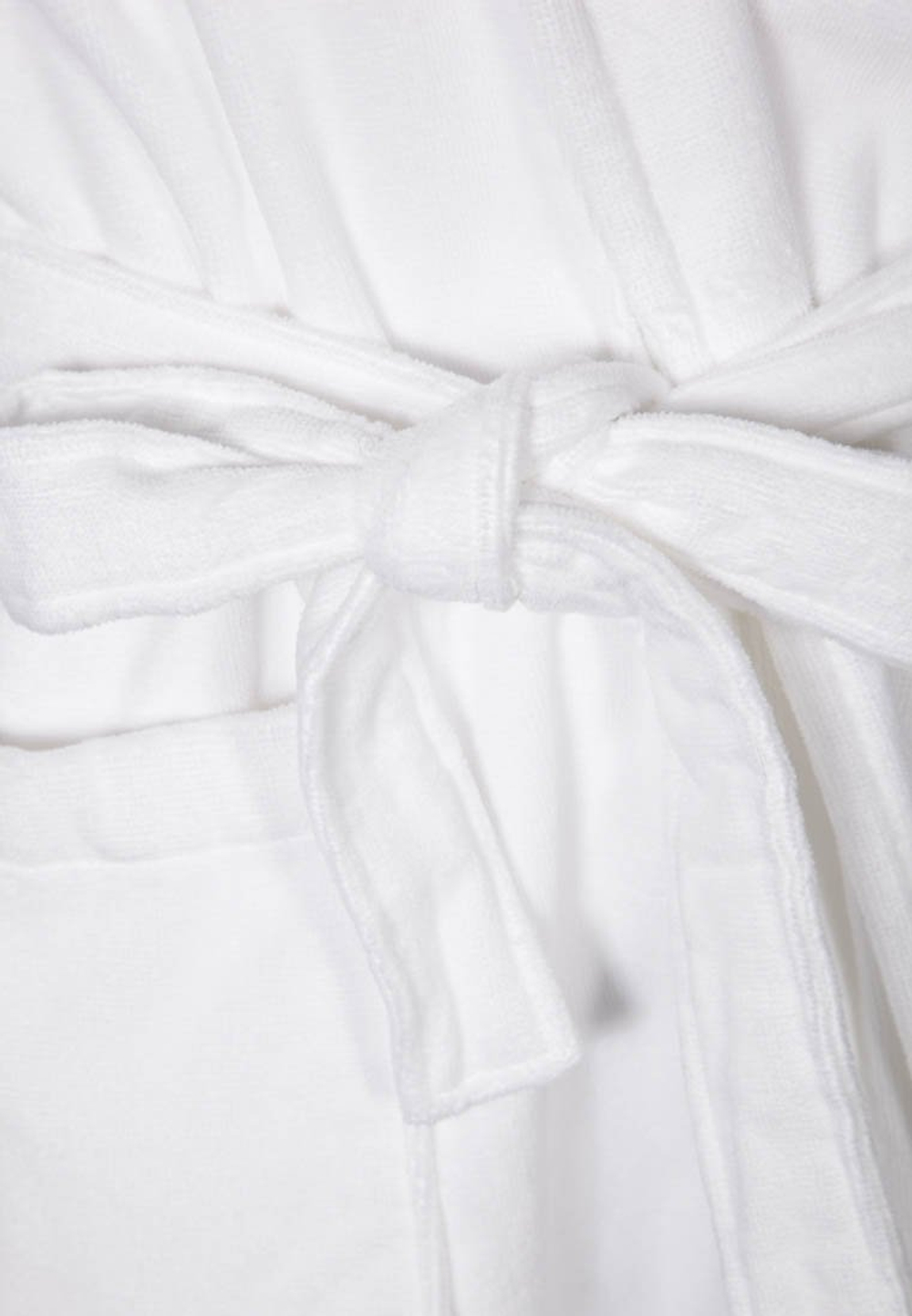 Элитный халат махрово-велюровый Feeling white от Vossen