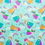 Упаковочная бумага (0,5*0,7 м) Super Girl, 1 шт.