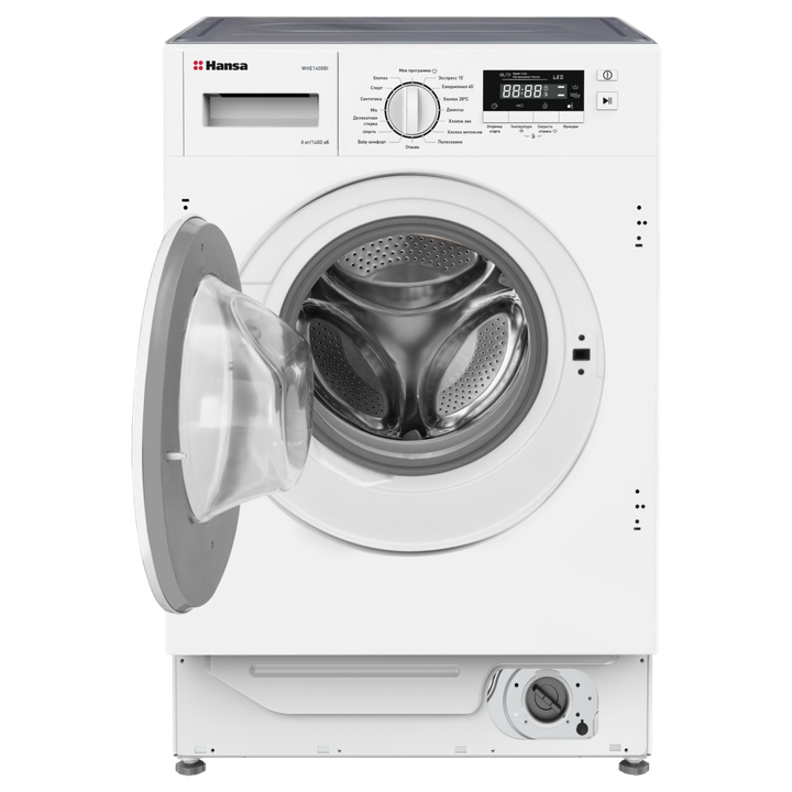 Встраиваемая стиральная машина Hansa WHE1408BI