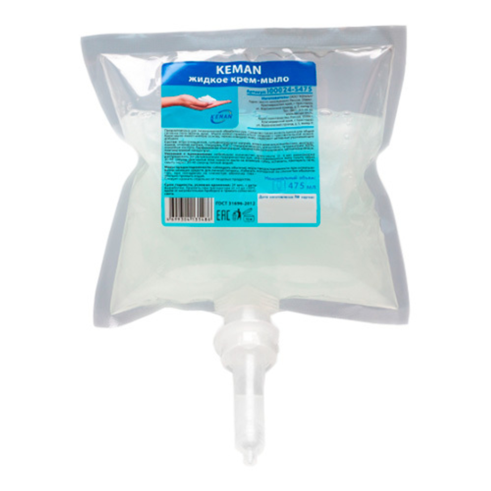 КЕМАN Жидкое крем-мыло, картридж 475 мл (S2)