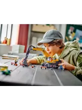Конструктор City 60420 Желтый строительный экскаватор