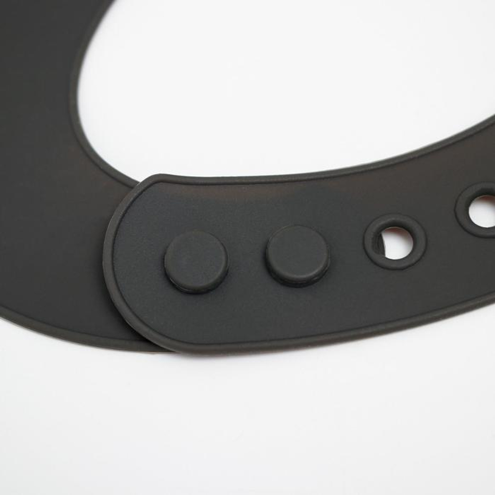 5491974 Нагрудник детский «Гороскоп», силиконовый с карманом, цвет серый