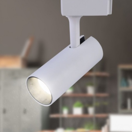 Трековые светильники однофазные в белом корпусе 20Вт 4000К 1400Лм