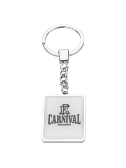 CARNIVAL RECORDS LOGO TRINKET WHITE