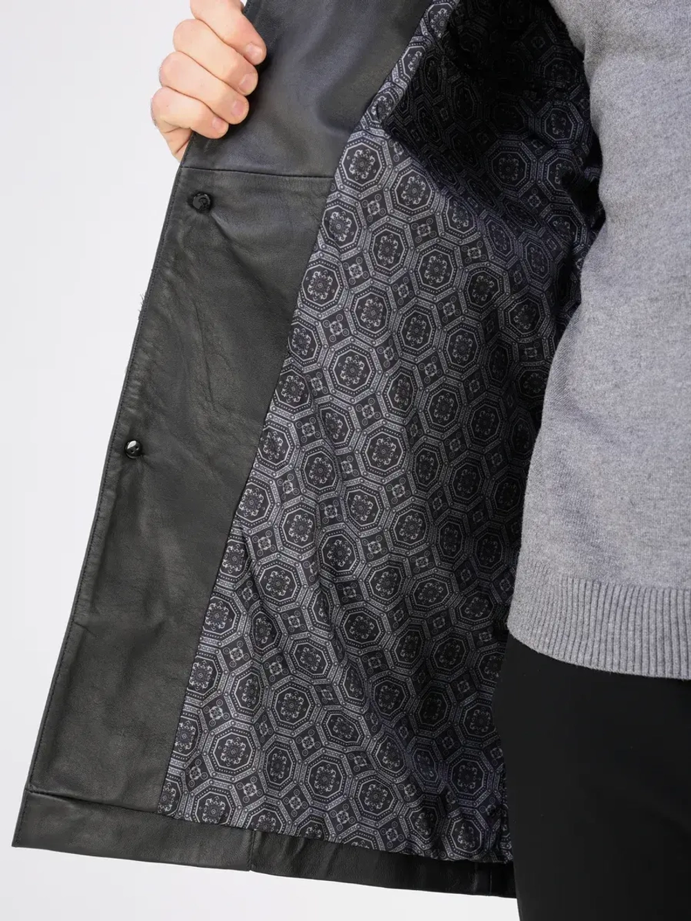 Кожаная куртка демисезонная блейзер пиджак