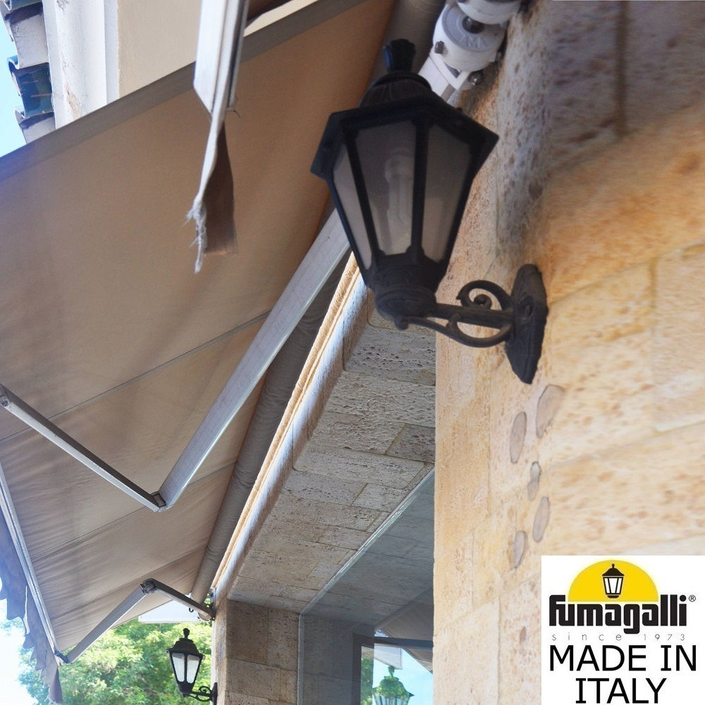 Уличный настенный светильник Fumagalli RUT E26.131.000.AXF1R