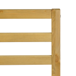 Кровать двуспальная 180x200 Тарва из сосны c настилом, бейц