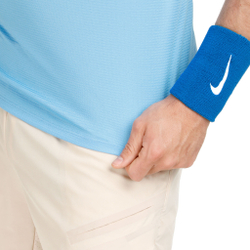 Мужское теннисное поло Nike Dri-Fit RAFA MNK Challenger T-Shirt Men - Light Blue