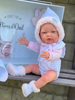 Кукла Реборн Nines 45см Rubi Girl виниловая (N0237)