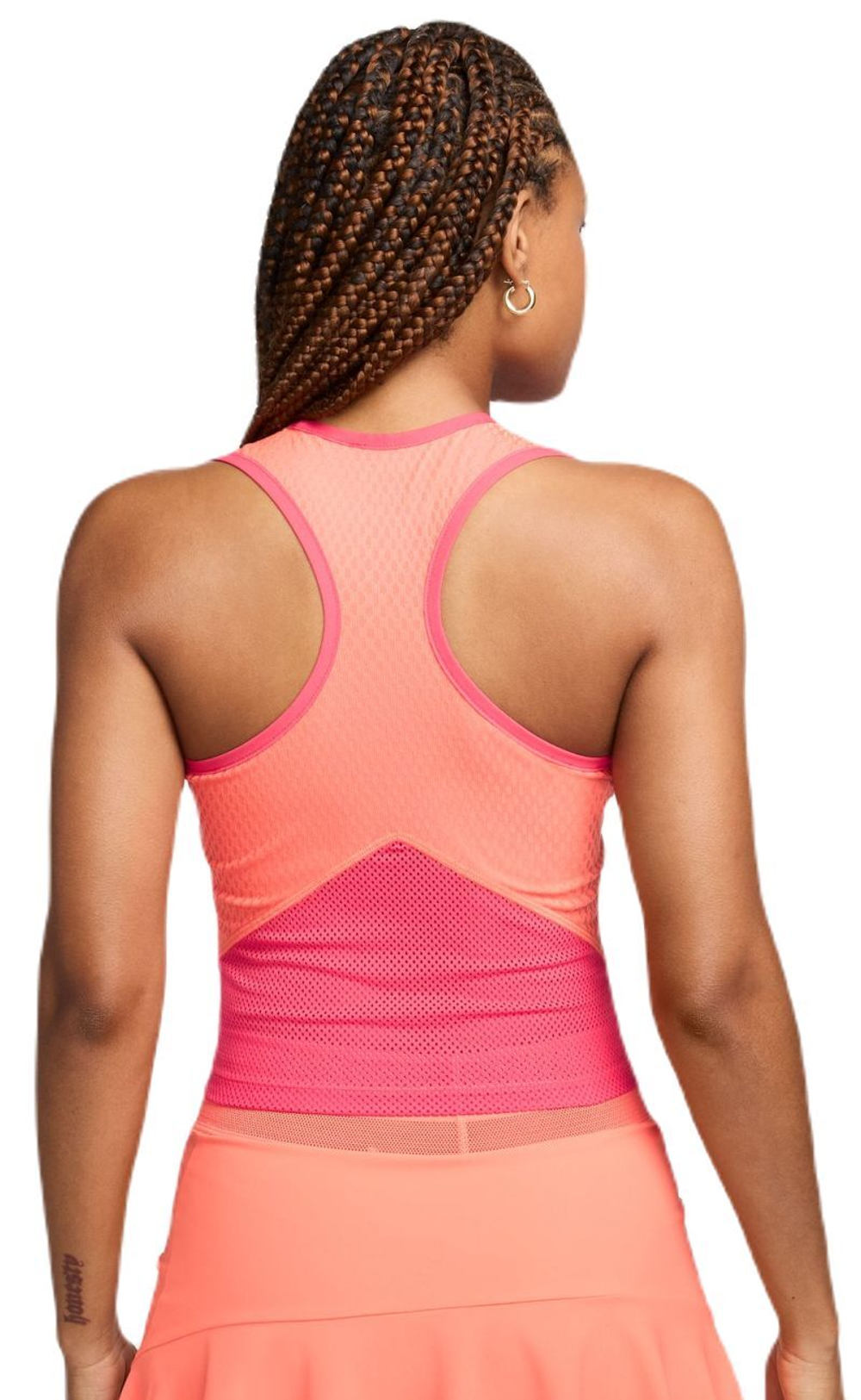 Женский топ теннисный Nike Court Slam Dri-Fit - Оранжевый