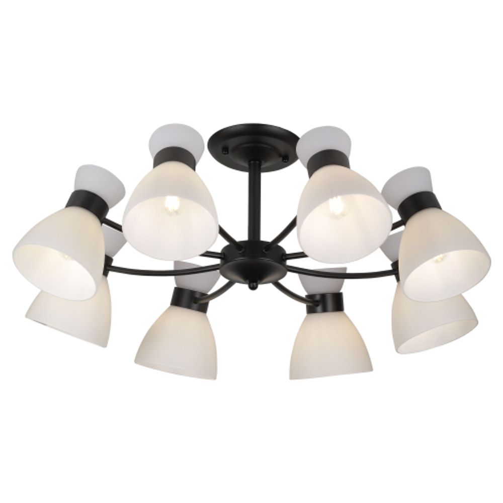 Люстра Rivoli Aemilia 9185-308 8хЕ27 60 Вт модерн | Лайт