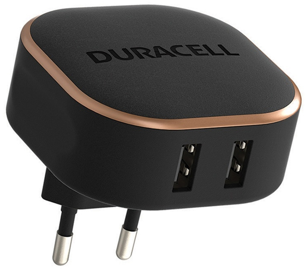 Зарядное устройство Duracell DRACUSB16-EU черный