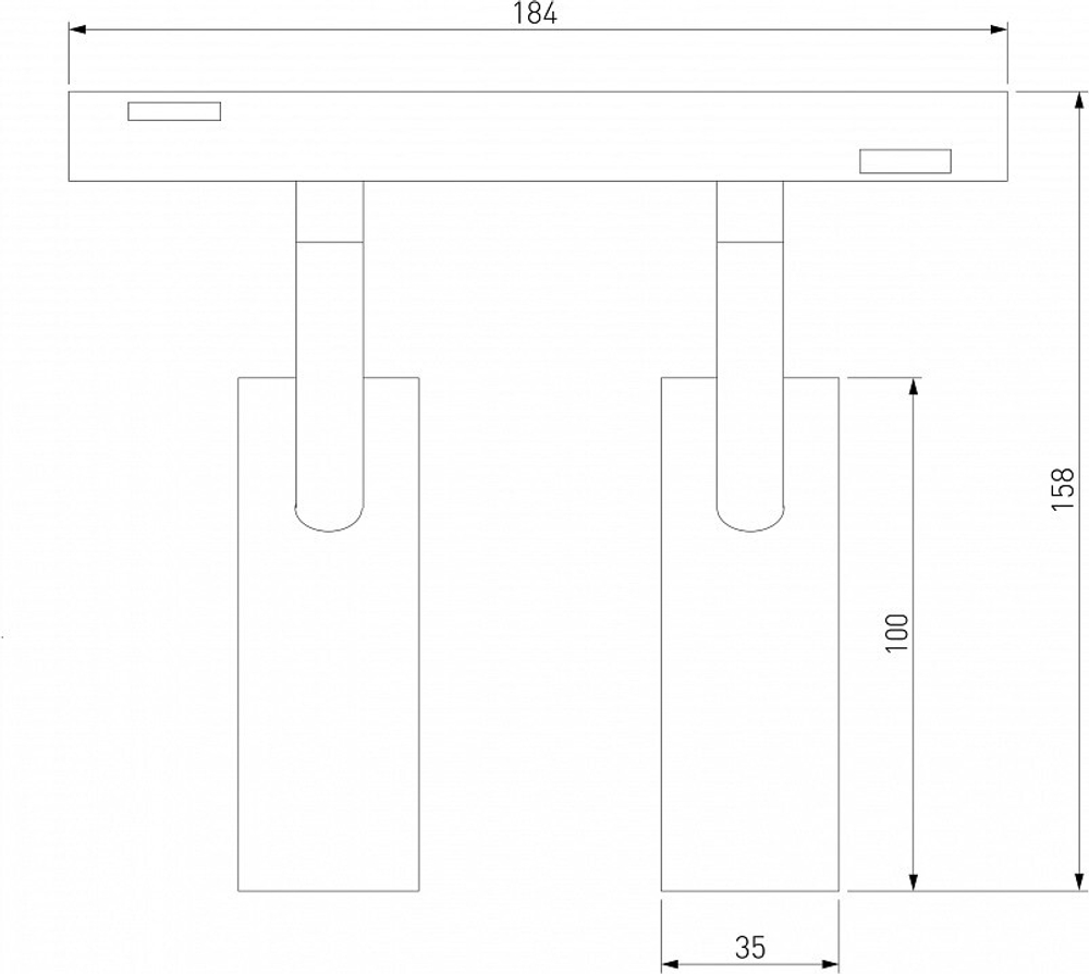 Светильник на штанге Elektrostandard Slim Magnetic a063528