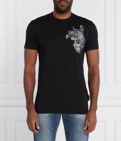 Футболка Philipp Plein - черный(MTK6666 PJY002N)