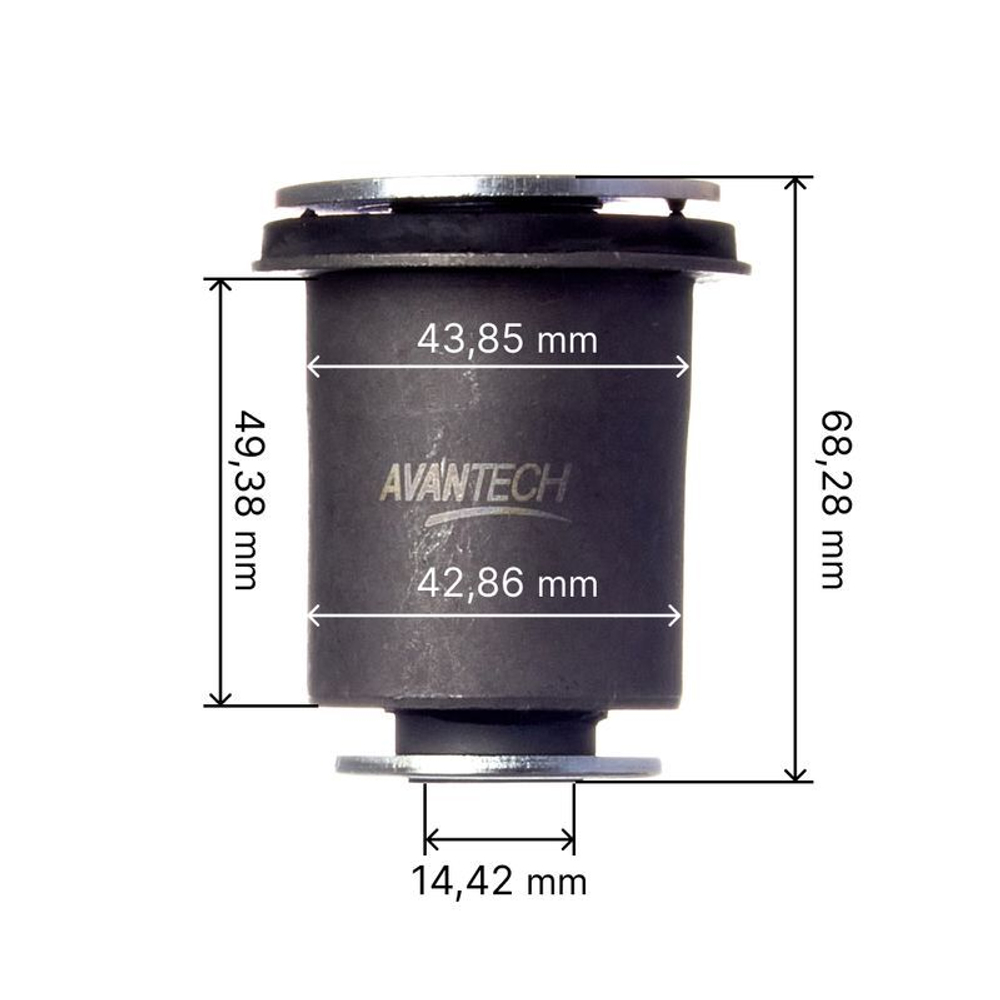 Сайлентблок переднего нижнего рычага Avantech ABH4148