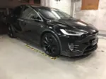 Карбоновые молдинги дверей для Tesla Model X 2016-2018 Тесла