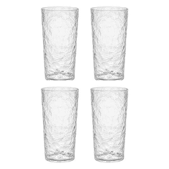 Набор стаканов из акрила arctic, 540 мл, прозрачный, 4 шт.