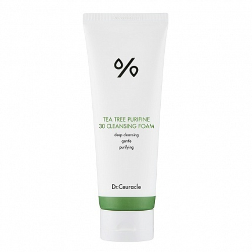 Dr.Ceuracle Пенка для умывания чайное дерево - Tea tree purifine 30 cleansing foam, 150мл