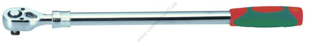 Трещотка телескопическая 315-445 мм, 1/2" с быстрым сбросом, 72 зуба