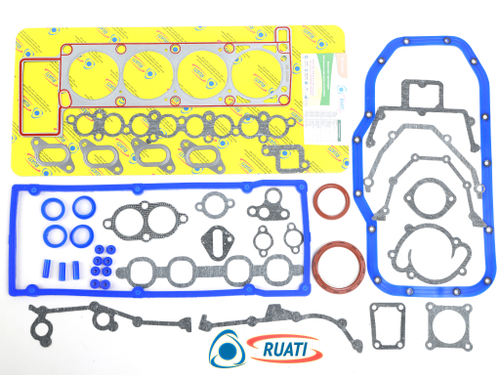 Комплект прокладок двигателя ЗМЗ-405, 409 полный под ГБО для а/м ГАЗ УАЗ (27 наим. 43 шт., облицованная металлом ГБЦ, силикон , паронит, сальники коленвала, 040503-39060221-00, 405.3906022-100, 040500-3906022-00, 405-3906022-05, 405.3906022) ОПТИМА RUATI