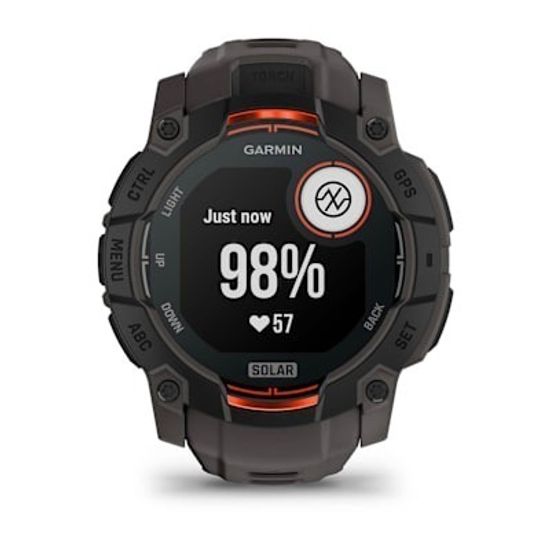 Смарт-часы Instinct 3 (50 мм) Solar черный 010-02935-00