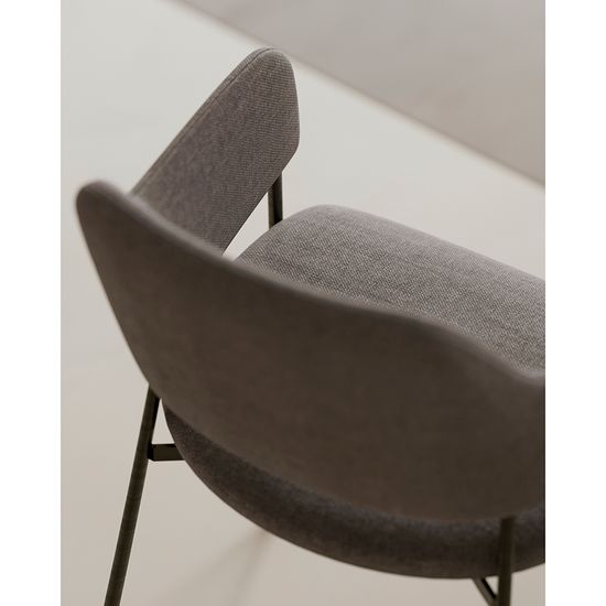 Стул wendy, рогожка, темно-серый