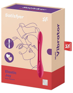 Вибратор для пар Satisfyer Elastic Joy, гибкий, 19,9 см