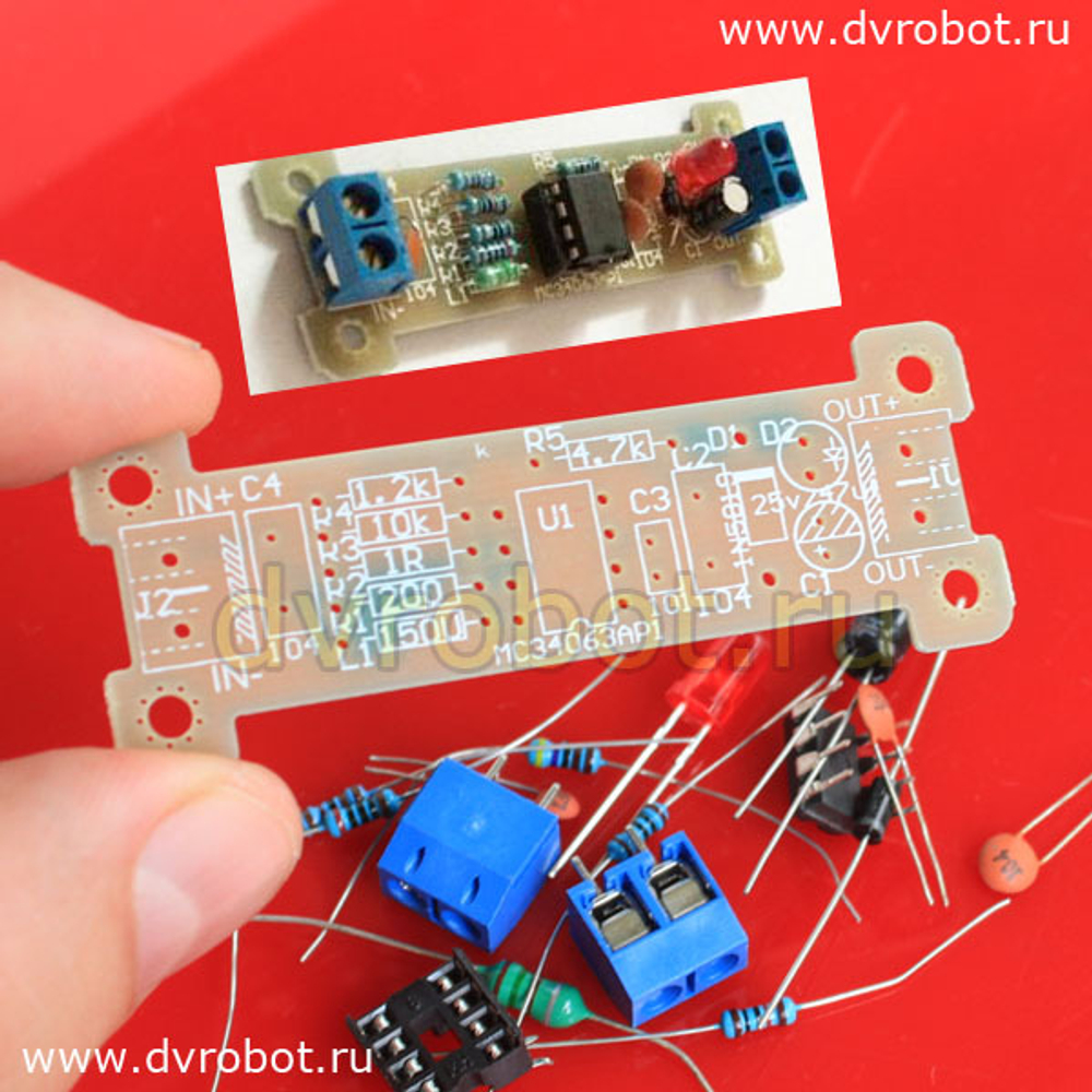 Повышающий модуль 12V - DIY