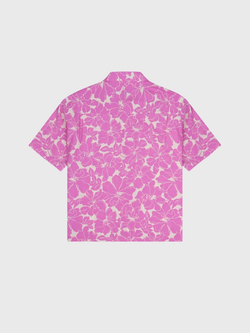 Рубашка Stussy Floral Hawaiian Pink