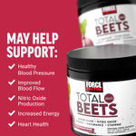 Force Factor, Total Beets, оригинальный напиток в порошке, свекла и ягоды граната, 210 г (7,4 унции)