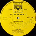 Status Quo ‎– Status Quo-Tations (Англия 1969г.) Т