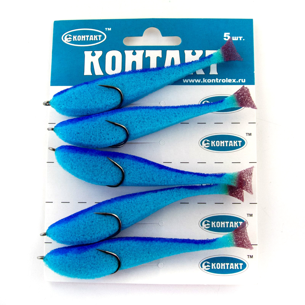 Поролоновая рыбка (двойник) Контакт (10см)