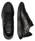 Кожаные кроссовки Jace_Runn_bu BOSS BLACK - черный(50529502)