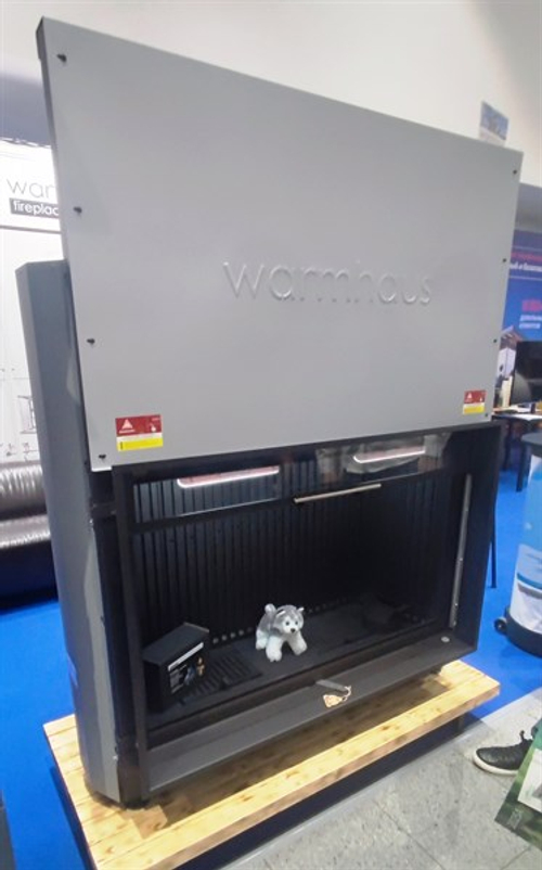 Каминная топка прямая WARMHAUS FLAT 100/80h