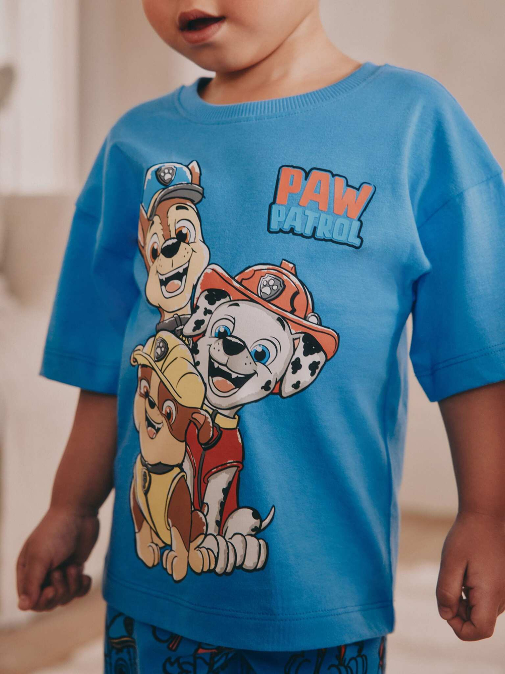 Пижама для мальчика Next AC1-057 3 шт., Красный, Голубой, Бежевый