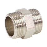 Ниппель латунь никель Ду 32 (1 1/4") НР VALFEX VF.582.N.114