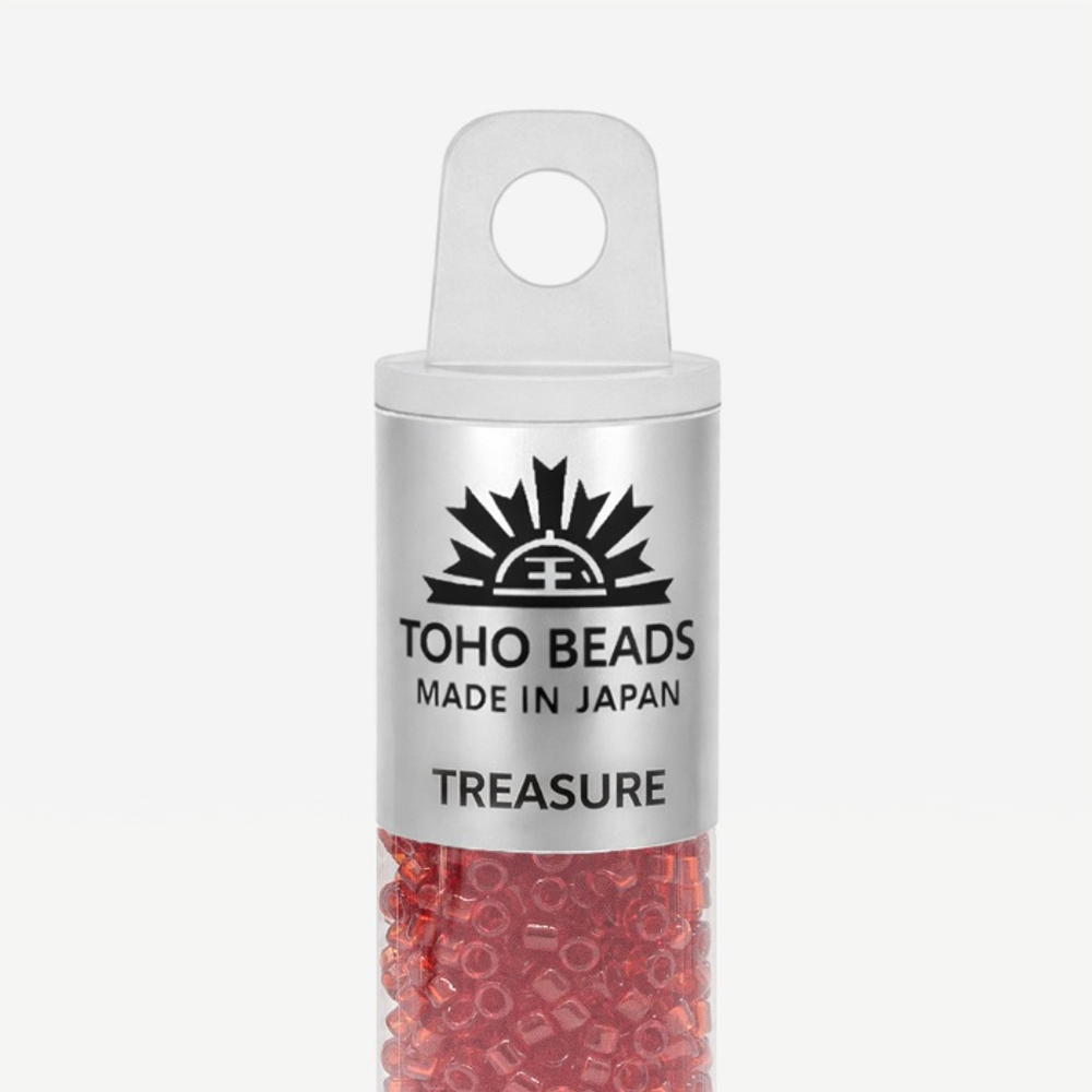 Японский бисер TOHO Treasure (№5C), прозрачный
