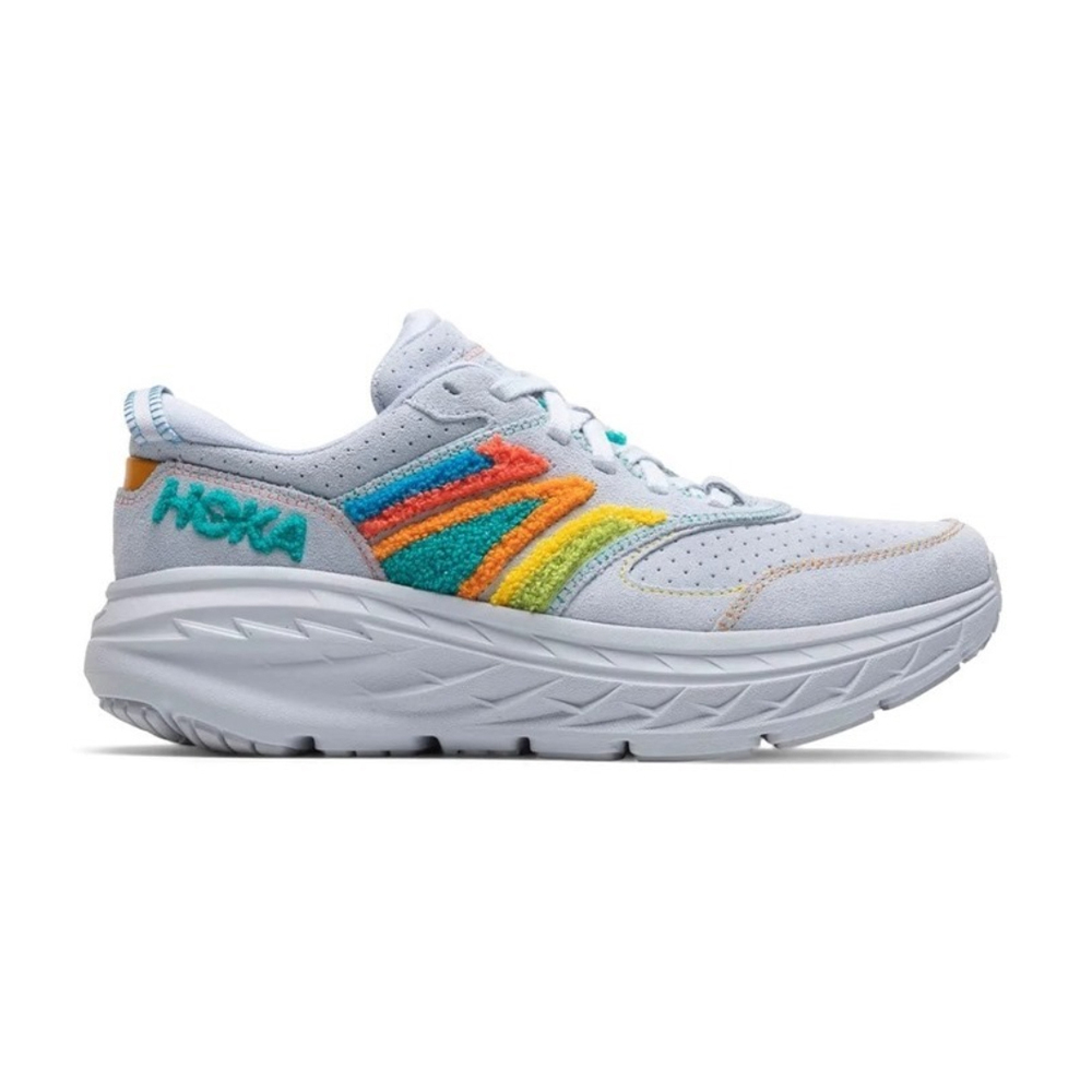Кроссовки мужские HOKA U BONDI L EMBROIDERY Arctic Ice / Atlantis