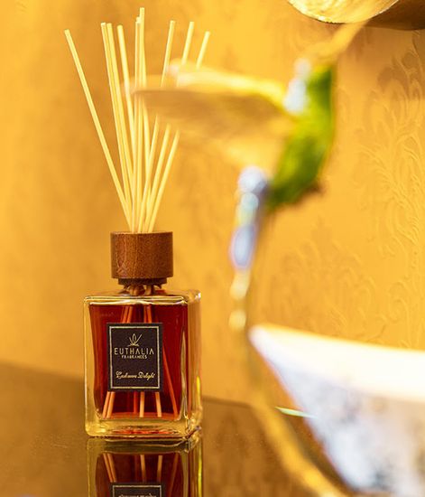Cashmere delight, ароматический диффузор с палочками, Euthalia Fragrances