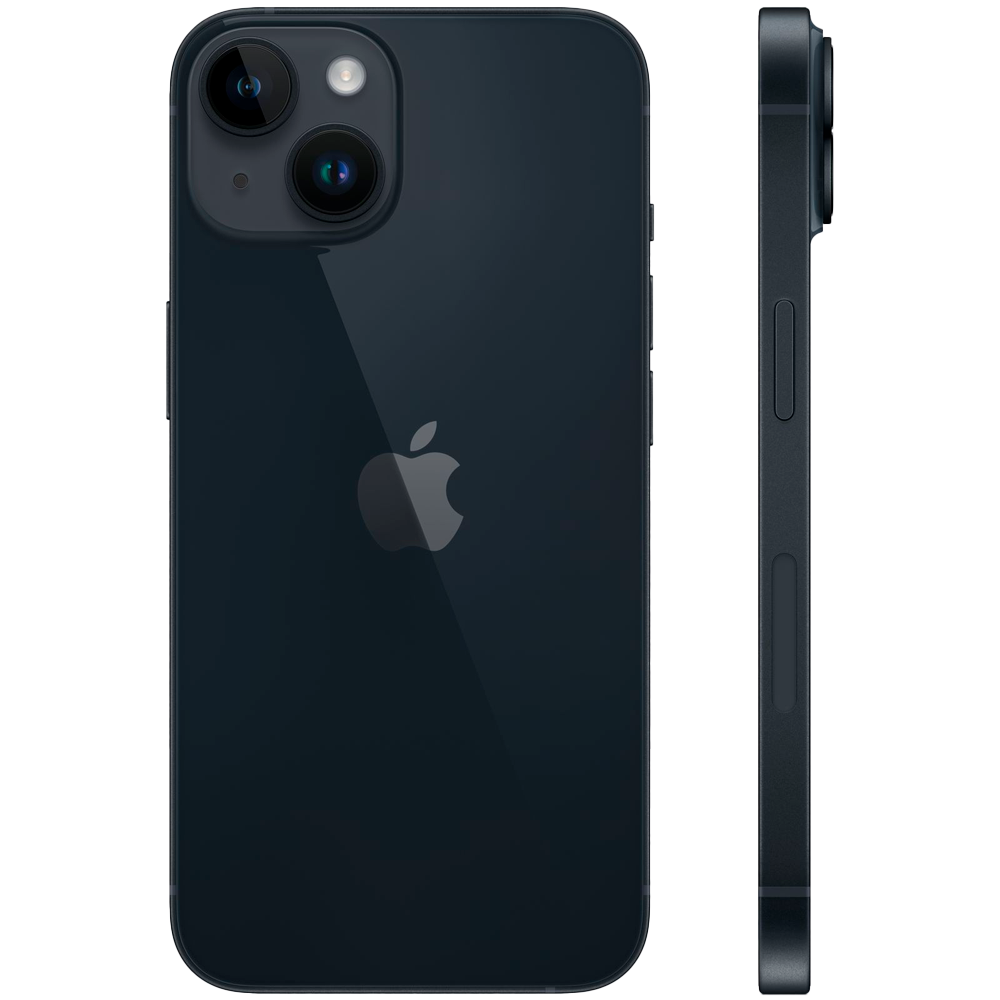 Смартфон Apple iPhone 14 128GB, Midnight (Черный)