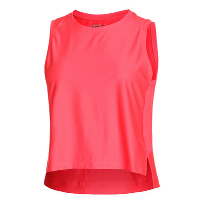 Женская теннисная майка Lucky in Love Free To Fly Crop Tank Top Women - Coral