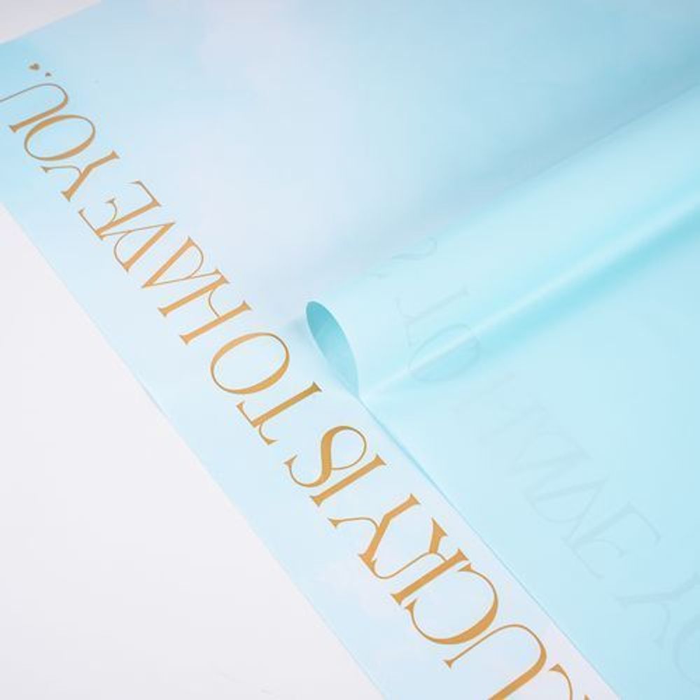 ЛИСТ Легкость облаков 58*58/20шт НЕЖНО-ГОЛУБОЙ