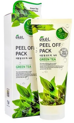 Ekel Peel off pack Green Tea 180 мл Маска-плёнка с экстрактом зеленого чая