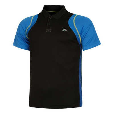 Мужское теннисное поло Lacoste Polo Men - Black, Blue