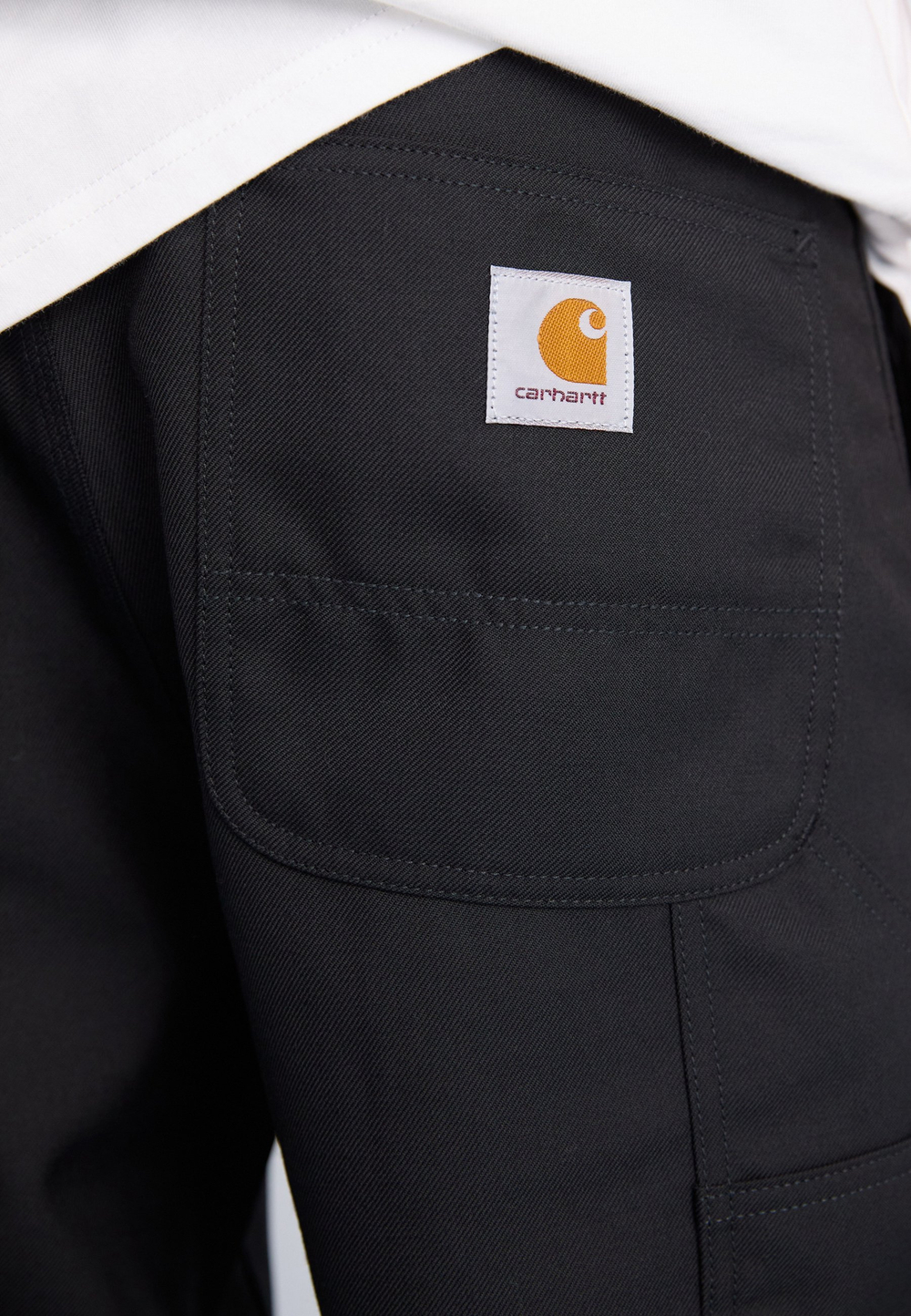 Carhartt WIP RAY - Тканевые брюки - Чёрный