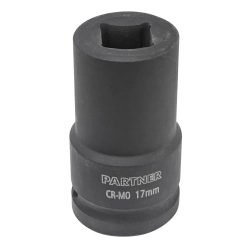 Головка ударная для футорки квадрат 17мм, 3/4'' Partner PA-46510017sq